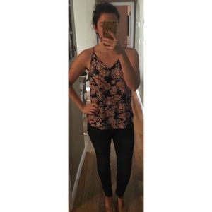 NWOT floral tank top